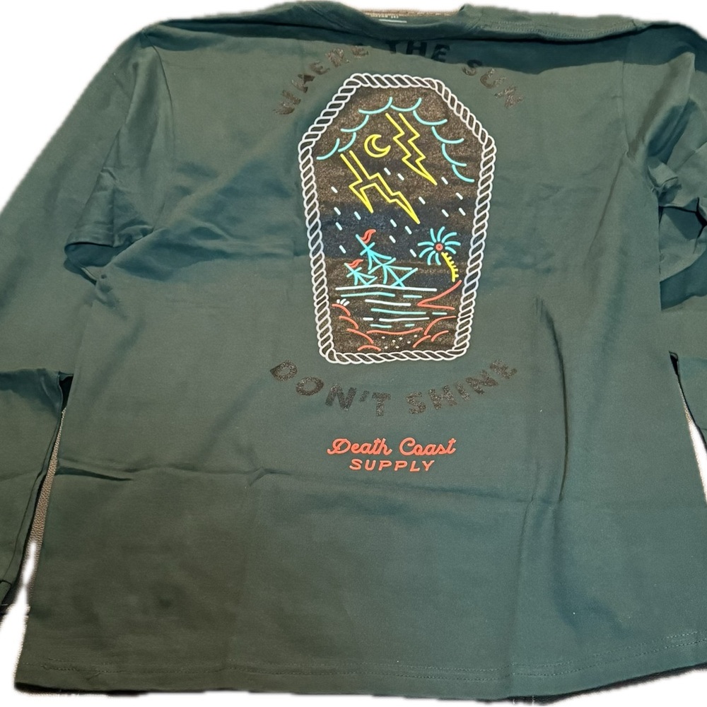 Brand New Green Long Sleeve Shirt.